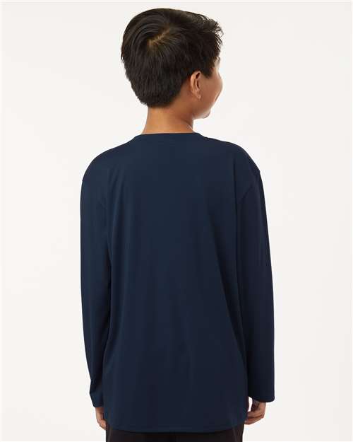 AllPro 48400Y Youth Pro-Lock Performance Long Sleeve T-Shirt - Back view