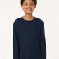 AllPro 48400Y Youth Pro-Lock Performance Long Sleeve T-Shirt - Front view