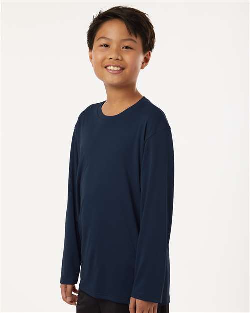 AllPro 48400Y Youth Pro-Lock Performance Long Sleeve T-Shirt - Side view