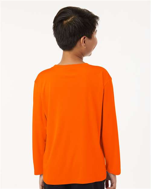 AllPro 48400Y Youth Pro-Lock Performance Long Sleeve T-Shirt - Back view