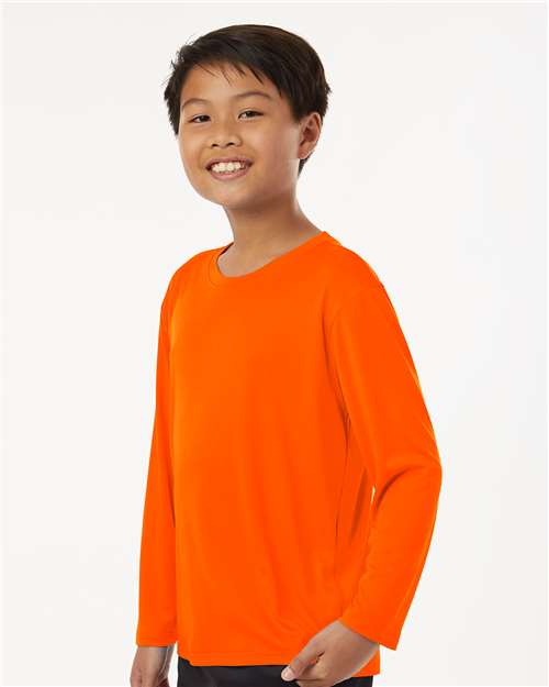 AllPro 48400Y Youth Pro-Lock Performance Long Sleeve T-Shirt - Side view