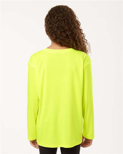 AllPro 48400Y Youth Pro-Lock Performance Long Sleeve T-Shirt - Back view