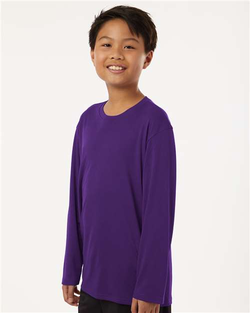 AllPro 48400Y Youth Pro-Lock Performance Long Sleeve T-Shirt - Side view
