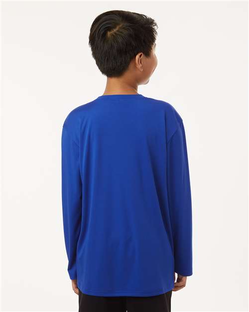 AllPro 48400Y Youth Pro-Lock Performance Long Sleeve T-Shirt - Back view