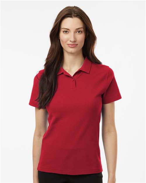 AllPro 62800L Women's Pique Polo - Front view