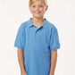 AllPro 62800Y Youth Pique Polo - Front view