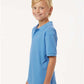 AllPro 62800Y Youth Pique Polo - Side view