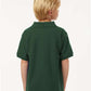 AllPro 62800Y Youth Pique Polo - Back view