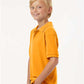 AllPro 62800Y Youth Pique Polo - Side view