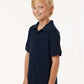 AllPro 62800Y Youth Pique Polo - Side view