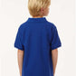 AllPro 62800Y Youth Pique Polo - Back view