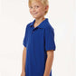 AllPro 62800Y Youth Pique Polo - Side view