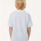 AllPro 62800Y Youth Pique Polo - Back view