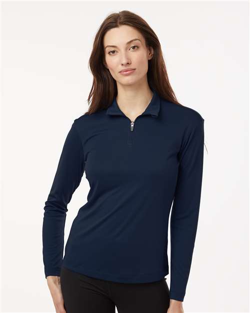 AllPro 41870L Women's Pro-Lock Performance Quarter-Zip Pullover - Front view