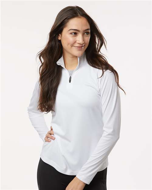 AllPro 41870L Women's Pro-Lock Performance Quarter-Zip Pullover - Front view