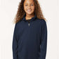 AllPro 41870Y Youth Pro-Lock Performance Quarter-Zip Pullover - Front view