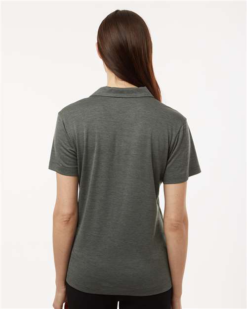 AllPro 4HM00L Women's Pro-Lock Performance M?ange Polo - Back view