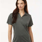 AllPro 4HM00L Women's Pro-Lock Performance M?ange Polo - Front view