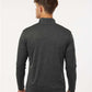 AllPro 4HM700 Men's Pro-Lock Performance M?ange Quarter-Zip Pullover - Back view