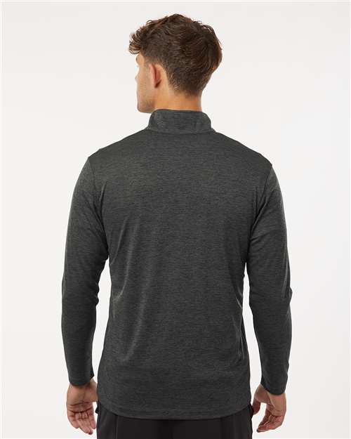 AllPro 4HM700 Men's Pro-Lock Performance M?ange Quarter-Zip Pullover - Back view