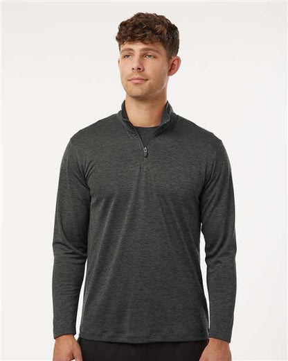 AllPro 4HM700 Men's Pro-Lock Performance M?ange Quarter-Zip Pullover - Front view