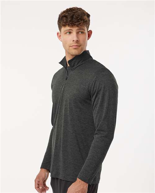 AllPro 4HM700 Men's Pro-Lock Performance M?ange Quarter-Zip Pullover - Side view