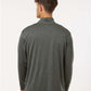 AllPro 4HM700 Men's Pro-Lock Performance M?ange Quarter-Zip Pullover - Back view