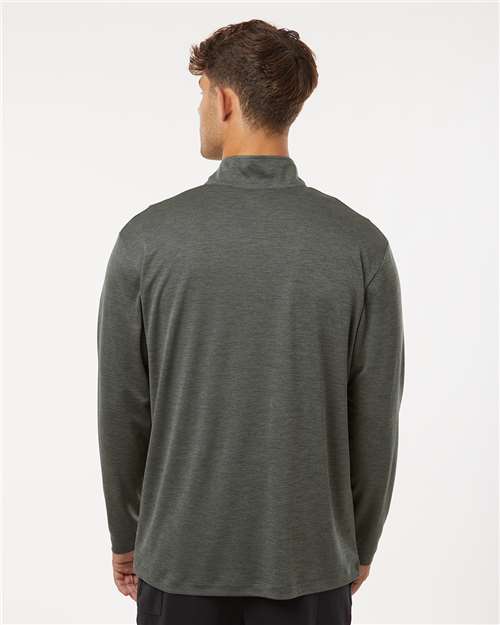 AllPro 4HM700 Men's Pro-Lock Performance M?ange Quarter-Zip Pullover - Back view