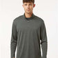 AllPro 4HM700 Men's Pro-Lock Performance M?ange Quarter-Zip Pullover - Front view