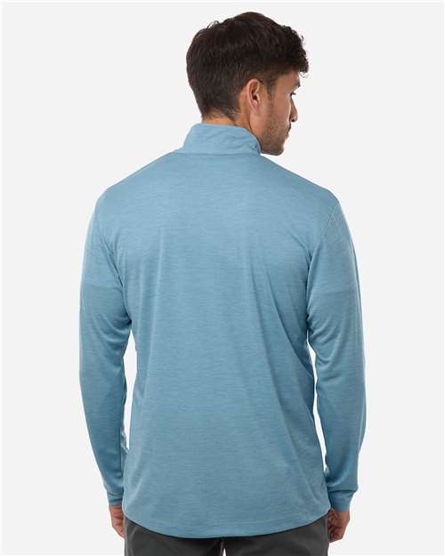 AllPro 4HM700 Men's Pro-Lock Performance M?ange Quarter-Zip Pullover - Back view