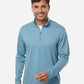 AllPro 4HM700 Men's Pro-Lock Performance M?ange Quarter-Zip Pullover - Front view