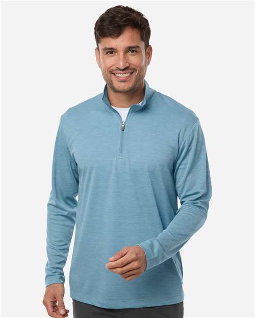 AllPro 4HM700 Men's Pro-Lock Performance M?ange Quarter-Zip Pullover - Front view