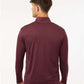 AllPro 4HM700 Men's Pro-Lock Performance M?ange Quarter-Zip Pullover - Back view