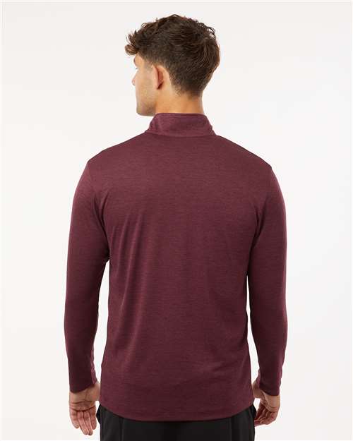 AllPro 4HM700 Men's Pro-Lock Performance M?ange Quarter-Zip Pullover - Back view