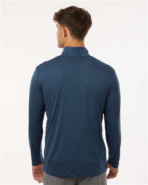 AllPro 4HM700 Men's Pro-Lock Performance M?ange Quarter-Zip Pullover - Back view
