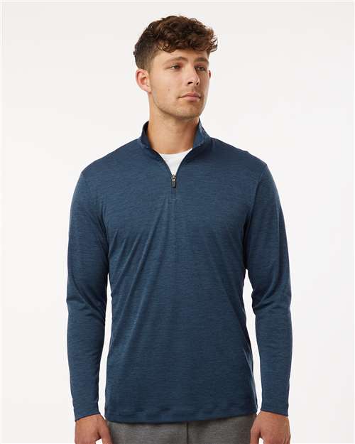 AllPro 4HM700 Men's Pro-Lock Performance M?ange Quarter-Zip Pullover - Front view