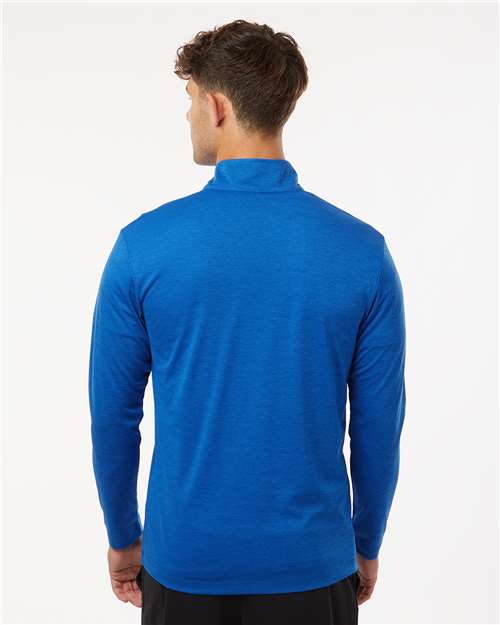 AllPro 4HM700 Men's Pro-Lock Performance M?ange Quarter-Zip Pullover - Back view