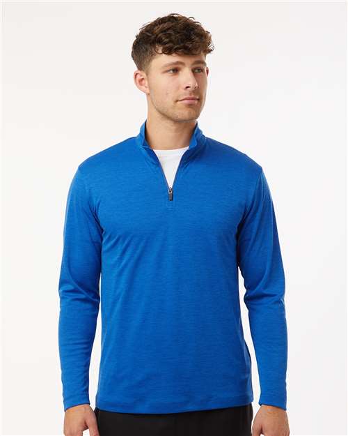AllPro 4HM700 Men's Pro-Lock Performance M?ange Quarter-Zip Pullover - Front view