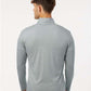 AllPro 4HM700 Men's Pro-Lock Performance M?ange Quarter-Zip Pullover - Back view