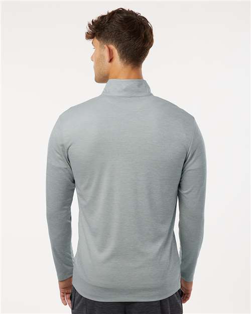 AllPro 4HM700 Men's Pro-Lock Performance M?ange Quarter-Zip Pullover - Back view