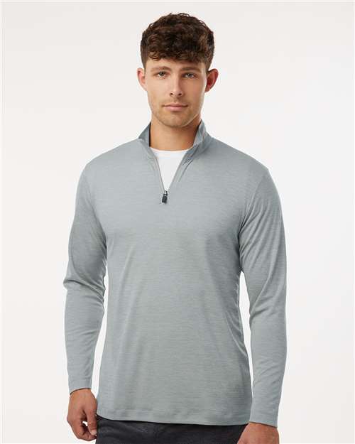 AllPro 4HM700 Men's Pro-Lock Performance M?ange Quarter-Zip Pullover - Front view