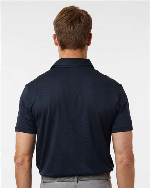 Adidas A2008 Men's Ultimate365 Textured Polo - Back view