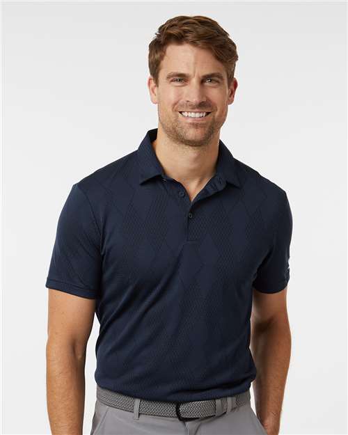 Adidas A2008 Men's Ultimate365 Textured Polo - Front view