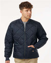 Dickies 6124 Men's Diamond Quilted Jacket - Front view