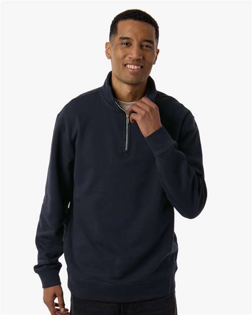 Independent Trading Co. SS4600QZ Unisex Midweight Quarter-Zip Pullover - Front view
