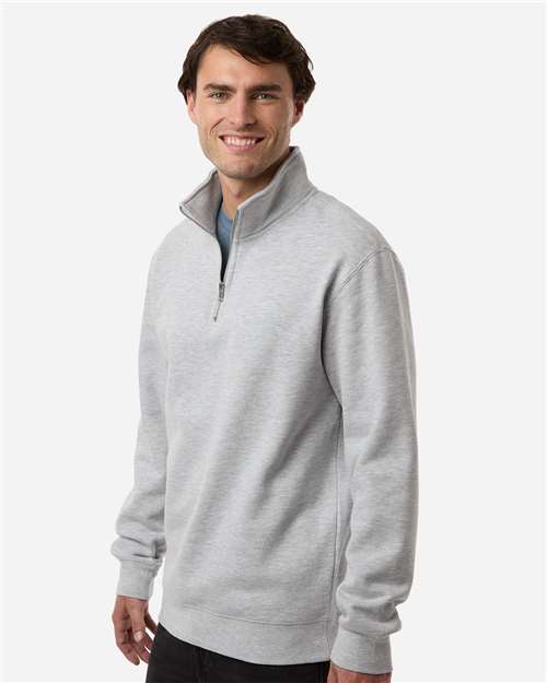 Independent Trading Co. SS4600QZ Unisex Midweight Quarter-Zip Pullover - Side view
