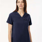 Jaanuu W10001 Women's Rhena Essential 1-Pocket Scrub V-Neck Top - Front view
