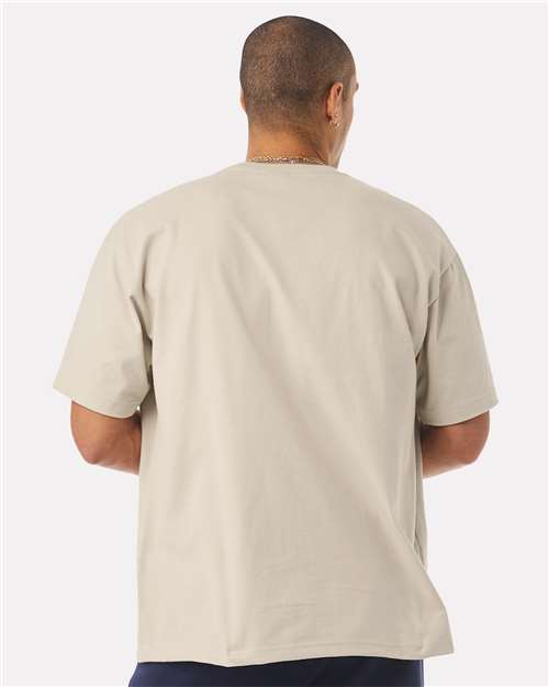 BELLA  CANVAS 4610 Men's Compression Full-Length Tights - Back view
