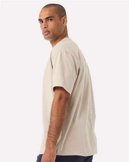 BELLA  CANVAS 4610 Men's Compression Full-Length Tights - Side view