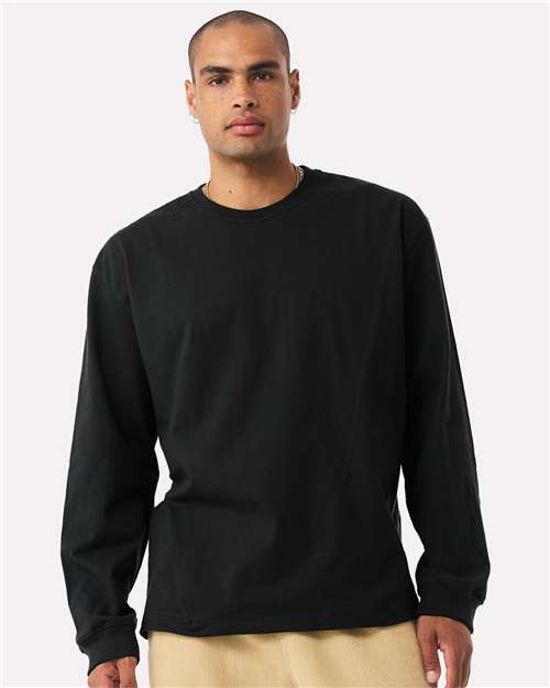 BELLA  CANVAS 4651 Unisex 7.5 oz Heavyweight Long Sleeve Tee - Front view